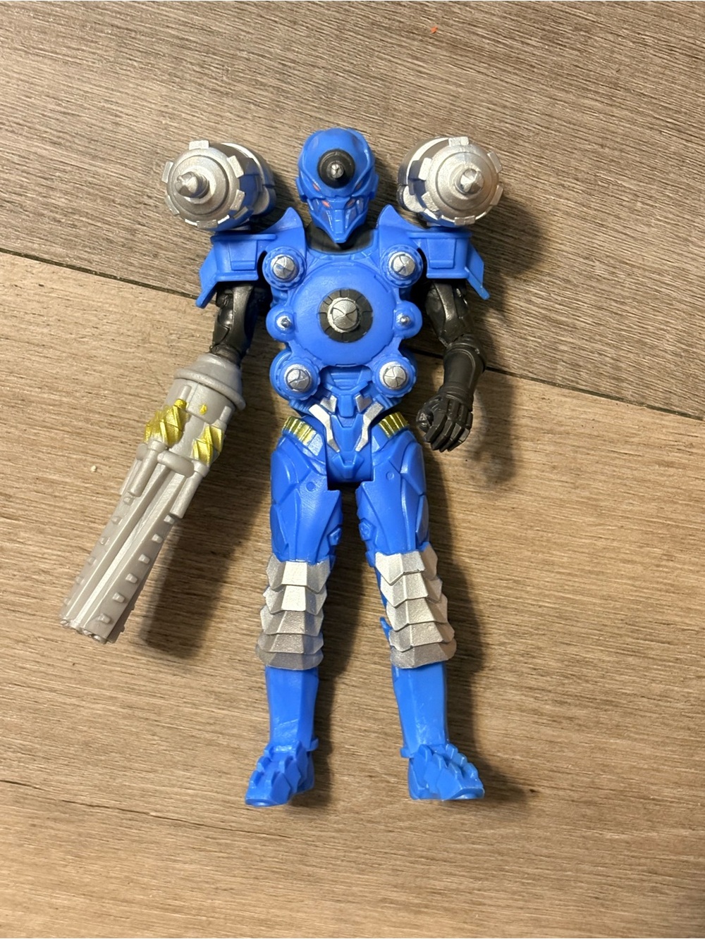 Power Rangers Dino Fury Drill Logger Armor Blue Ranger 6" Action Figure Hasbro